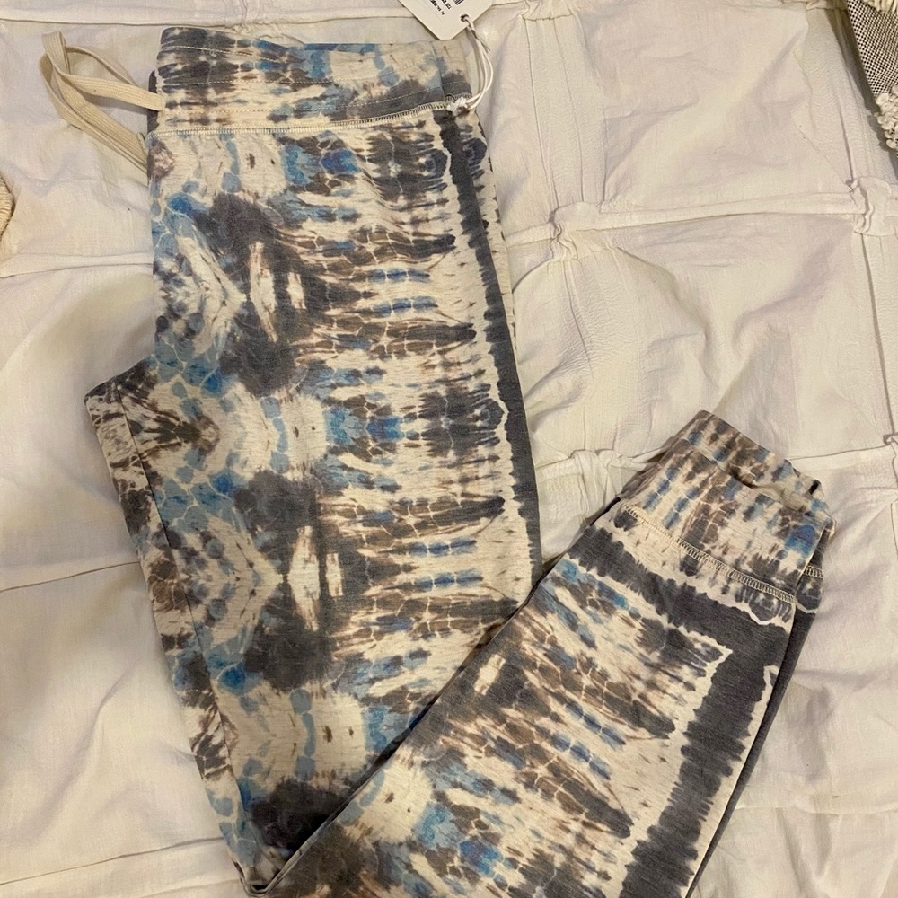 NWT PJ Salvage tie dye jogger sweatpants